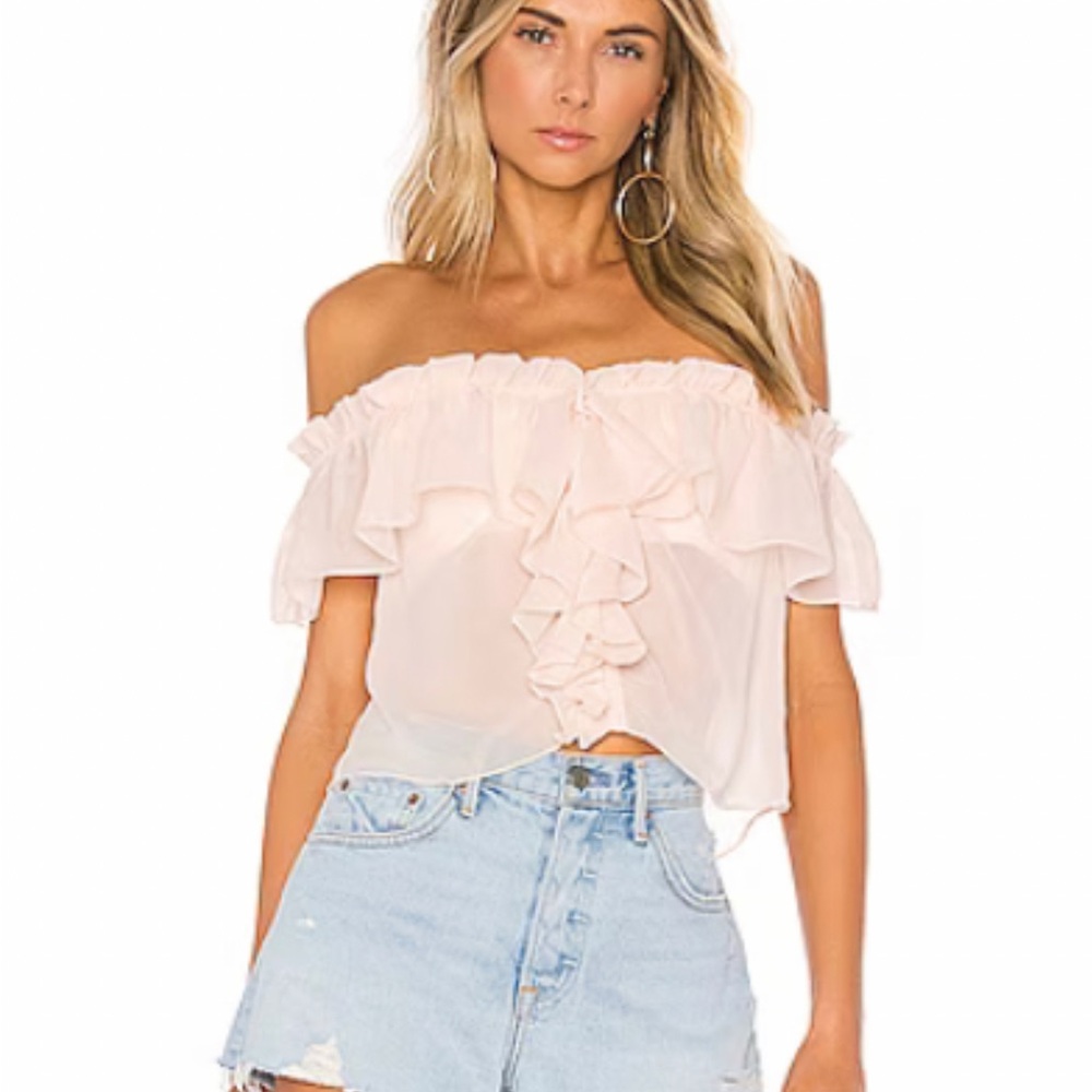 Revolve Garret Top in Blush